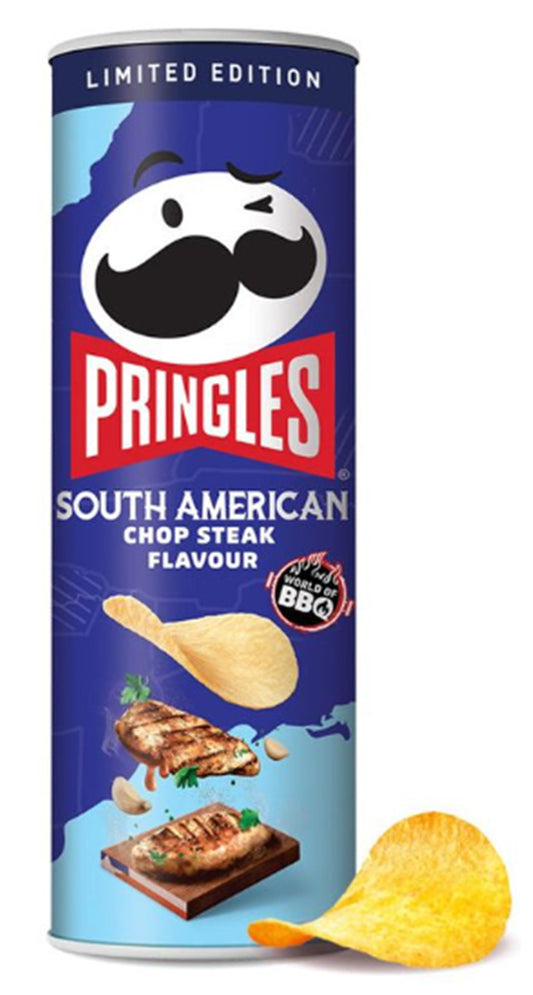 Pringles South American Chop Steak Flavour (100g)(Malaysia) 4-Pack