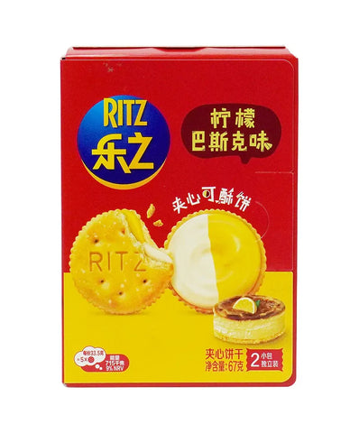 Ritz Lemon Basque Sandwich Cookie 6 pack (67g) (China)