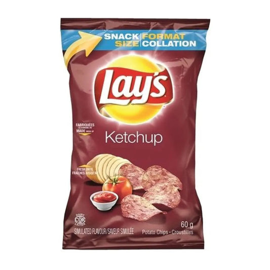 Lay's Ketchup (60g) Canada (6 pack)