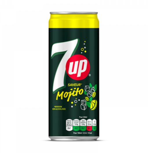 7UP Mojito (330ml) (Canada) (6 PACK)