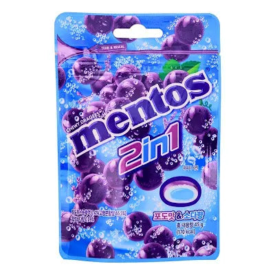 Mentos Duo Grape (45g) 5-Pack