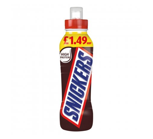 Snickers Chocolate Milkshake Drink (350ml) (UK) 8Pack