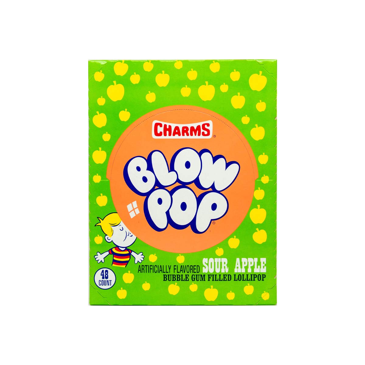 Charms Blow Pop Sour apple (31.2oz) USA (48ct)