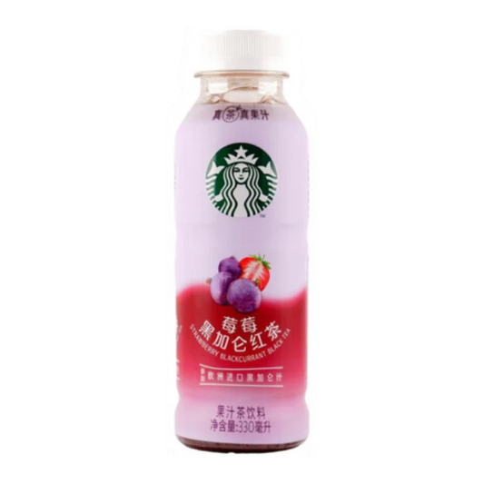 Starbucks Strawberry Blackcurrant Black Tea (330ml) China (6pk)