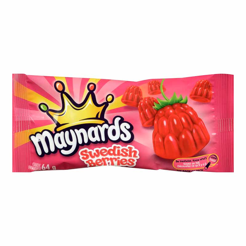 Maynards Swedish Berries (64g) Canada (18ct)