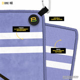 PuttBuddies - MAGNETIC Towelie 24" x 16" Golf Towel, Double Sided 🏌️‍♂️🧲