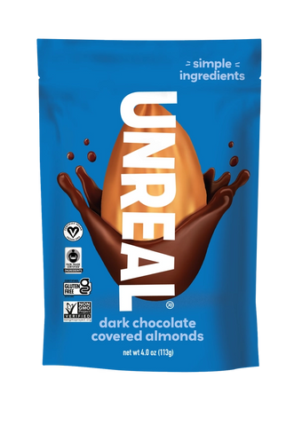 UNREAL Dark Chocolate Covered Almonds 3 pack (113g)