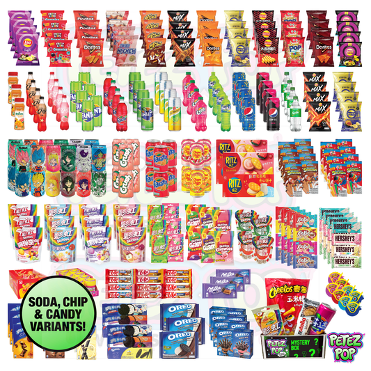 Bulk Pack - The Super Senior: Snacks & Soda (3 Combos to choose from)