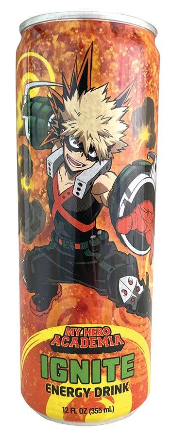 My Hero Academia Ignite Energy Drink 4-Pack