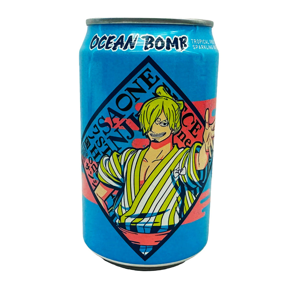 Ocean Bomb One Piece Sparkling Water Sanji Tropical Fruit Flavor (330ml) (Taiwan) 6-Pack