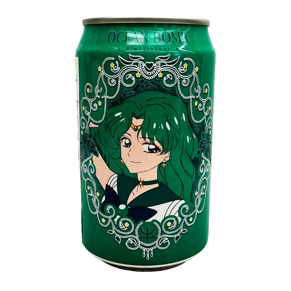 Ocean Bomb Sailor Moon Sparkling Water Kiwi Flavor (11.15) (Taiwan) 6-Pack