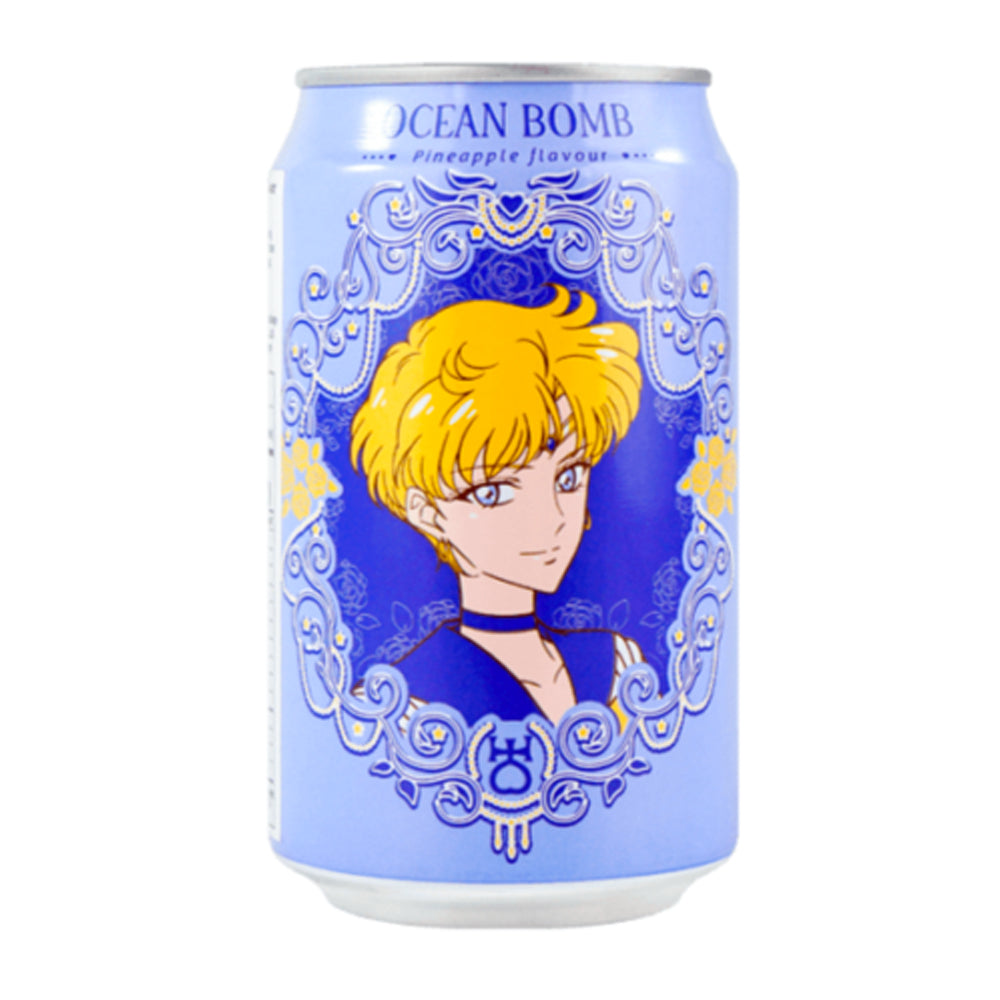 Ocean Bomb Sailor Moon Sparkling Water Pineapple Flavor (11.15) (Taiwan) 6-Pack