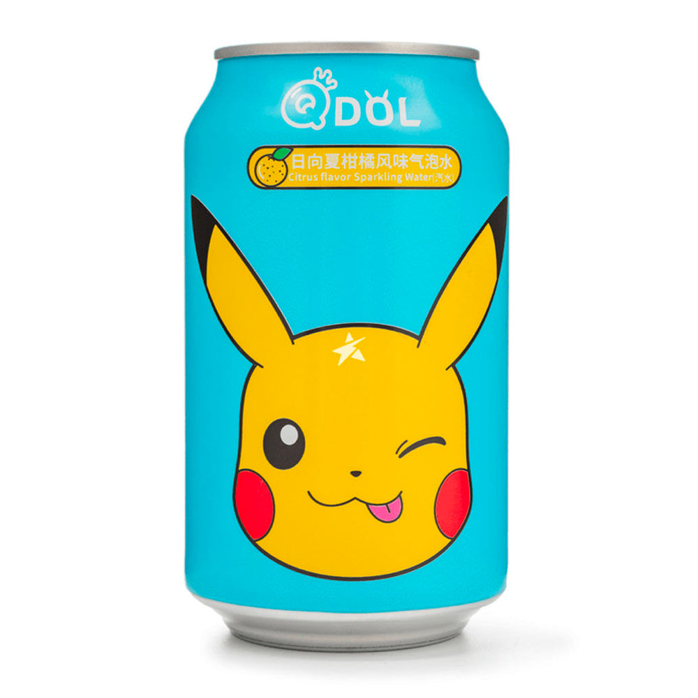 QDOL Pokemon Pikachu Citrus Flavour Sparkling Water (330ml) (China) 6-Pack