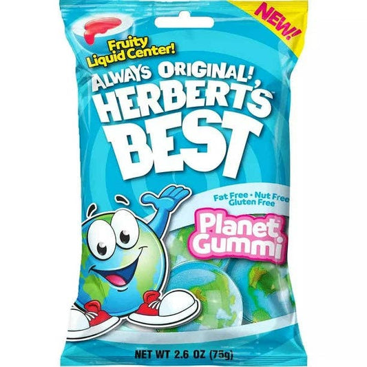 Herbert's Best Planet Gummi Bag (2.5oz) 4-PACK